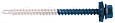 Приобрести качественный Саморез 4,8х70 ПРЕМИУМ RR35 (синий) в интернет-магазине Компании Металл профиль.