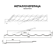 Металлочерепица МЕТАЛЛ ПРОФИЛЬ Ламонтерра NormanMP (ПЭ-01-1014-0.5)